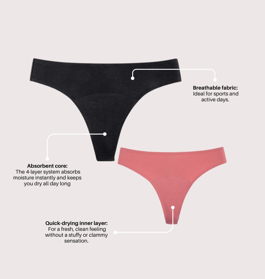 Seamless Thong – Light Urine Leakage