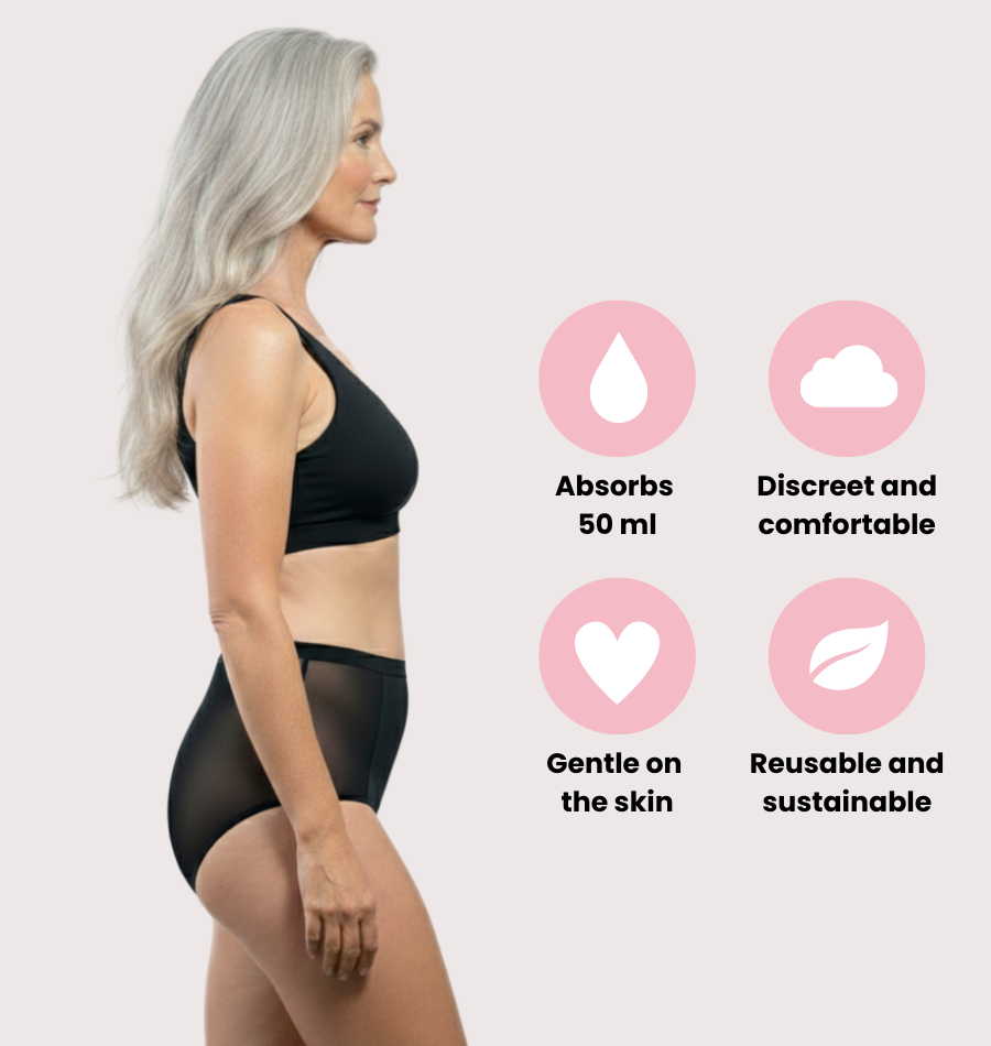 Lace Brief - Moderate Urine Leakage