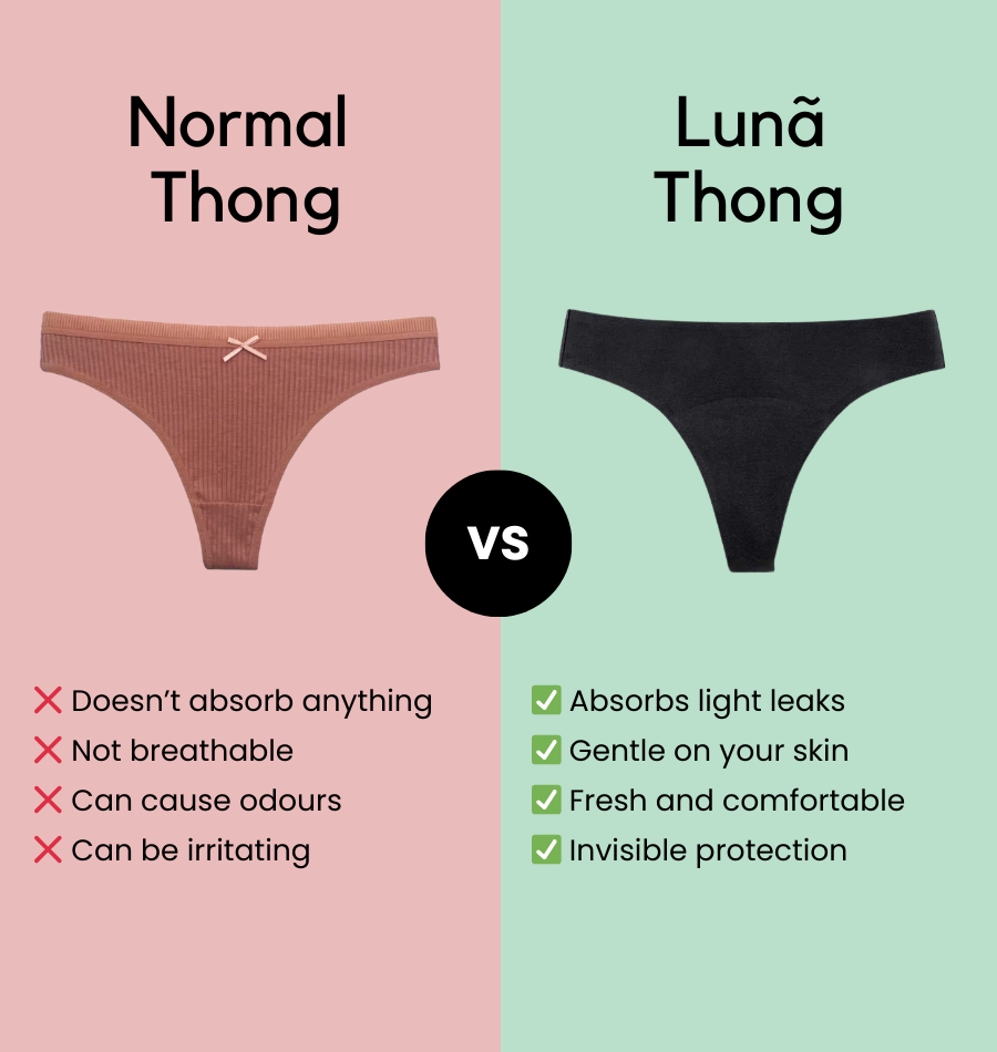Seamless Thong – Light Urine Leakage
