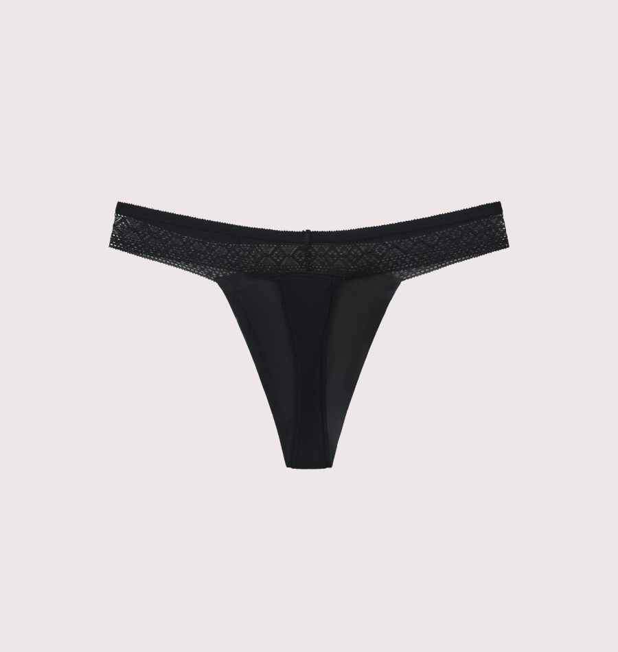 Diamond Lace Thong